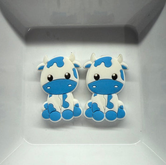 Blue Cow Freshie Hanger