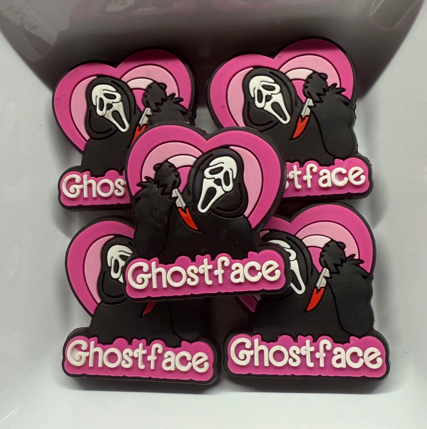 Heart Ghostface Freshie Hanger