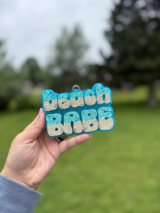 Beach Babe Car Freshie