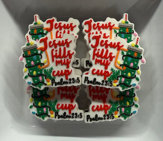 Jesus Fills My Cup Freshie Hanger