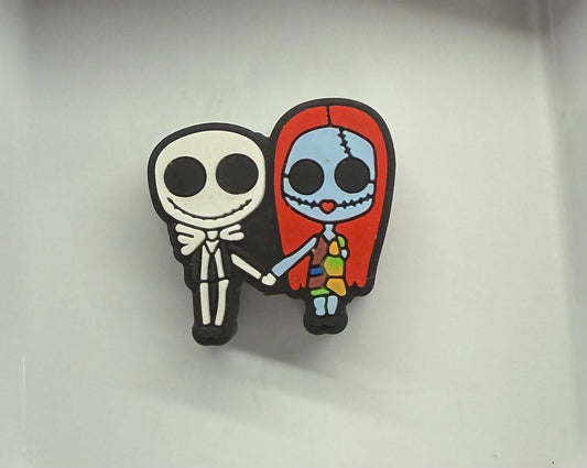 Standing Jack and Sally Freshie Hanger