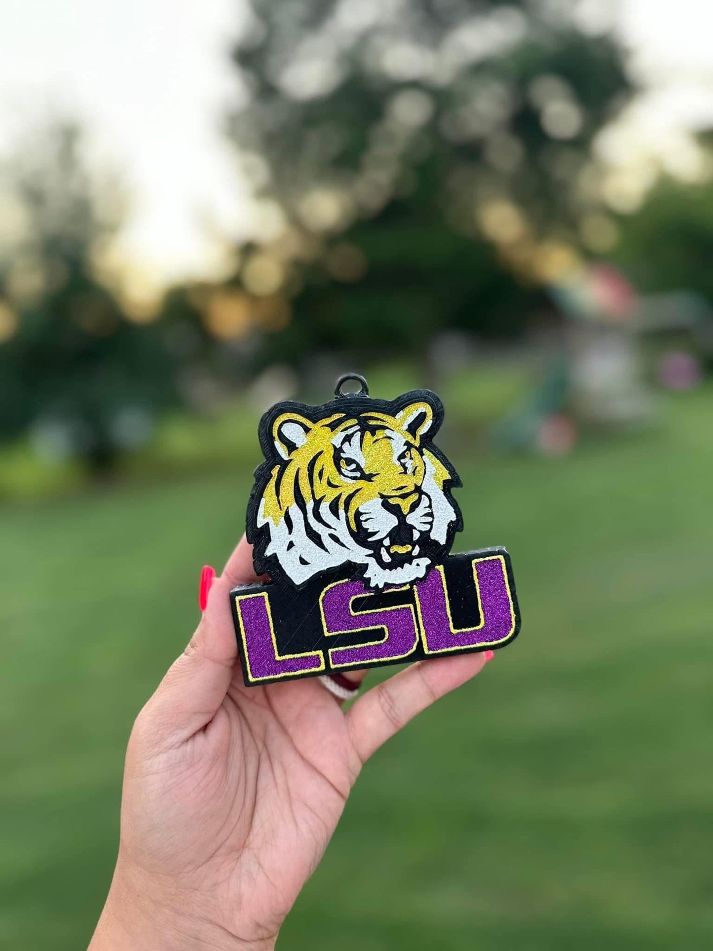 LSU Car Freshie