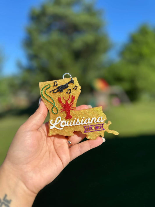 State of Louisiana Car Freshie