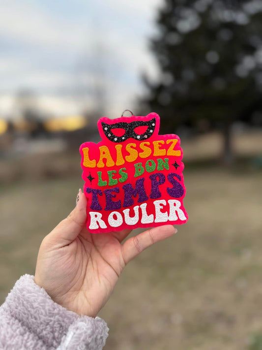 Let The Good Times Roll Car Freshie