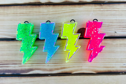 Basic Lightning Bolt Car Freshie