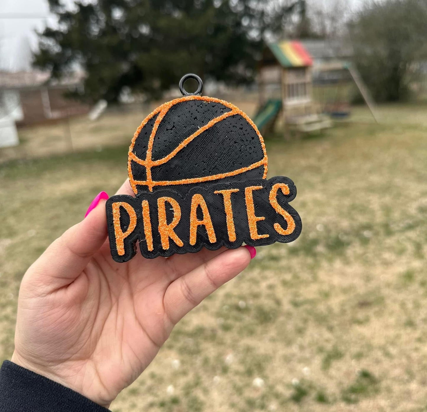 Pirates Basketball Car Freshie
