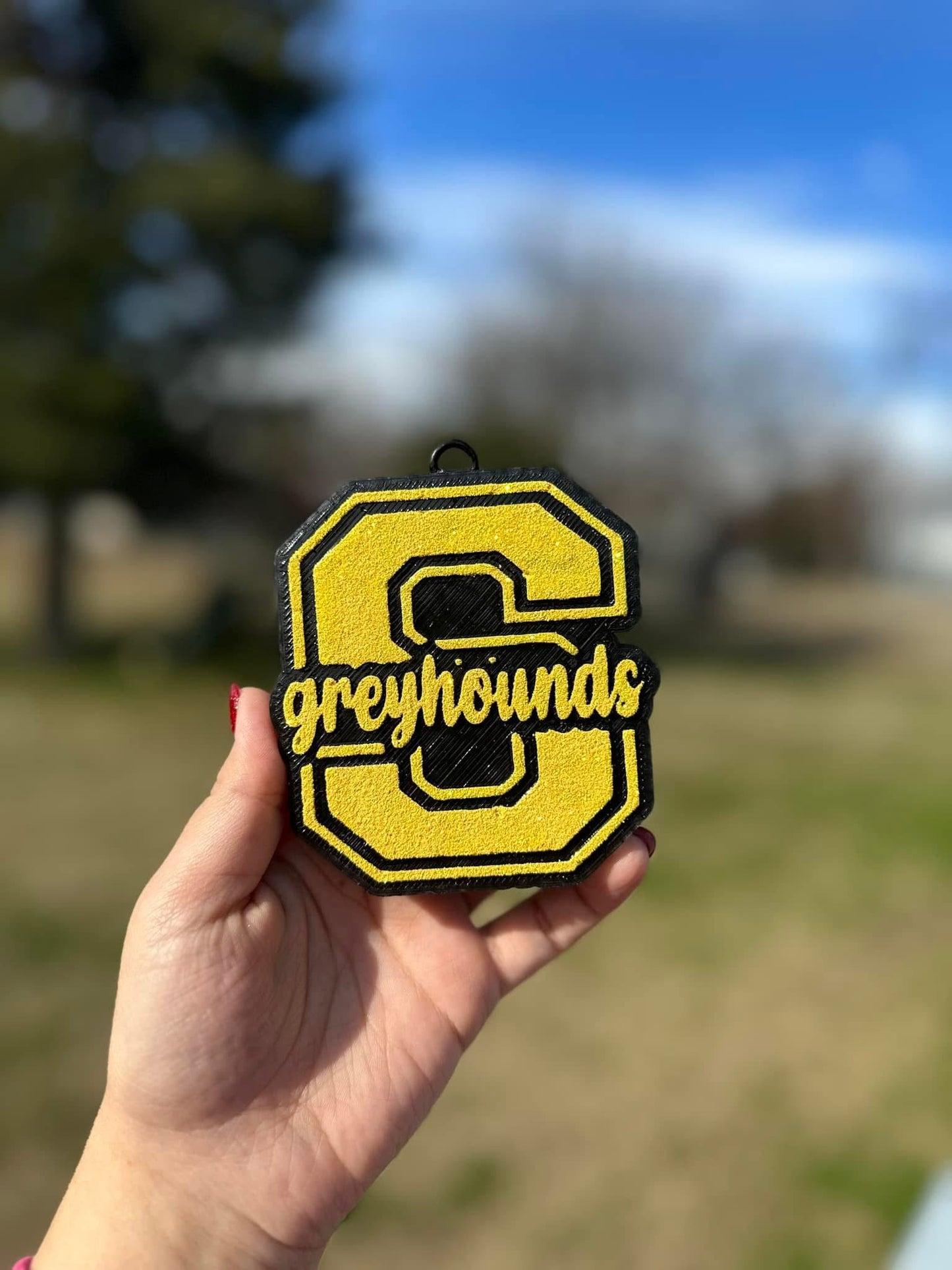 Salem Greyhounds Car Freshie