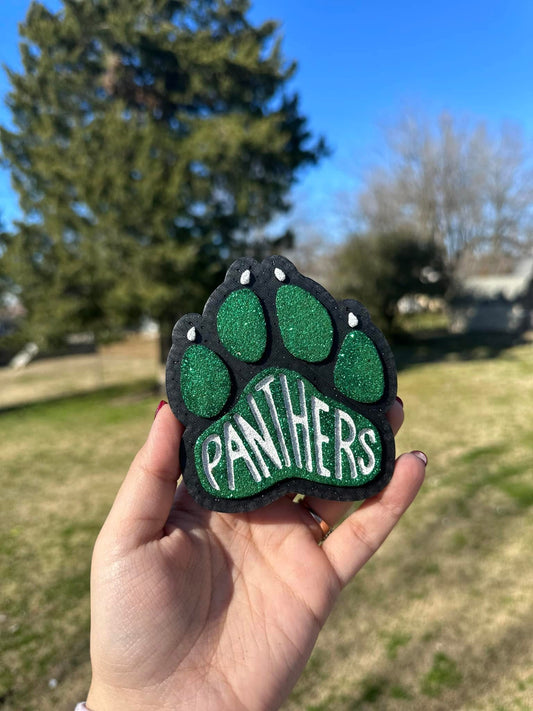 Yellville Panthers Paw Car Freshie