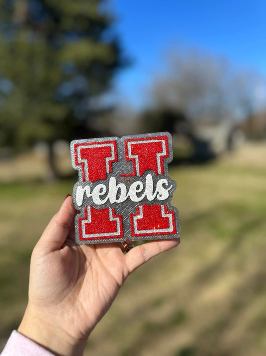 Highland Rebels Car Freshie
