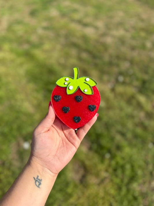 Strawberry Car Freshie