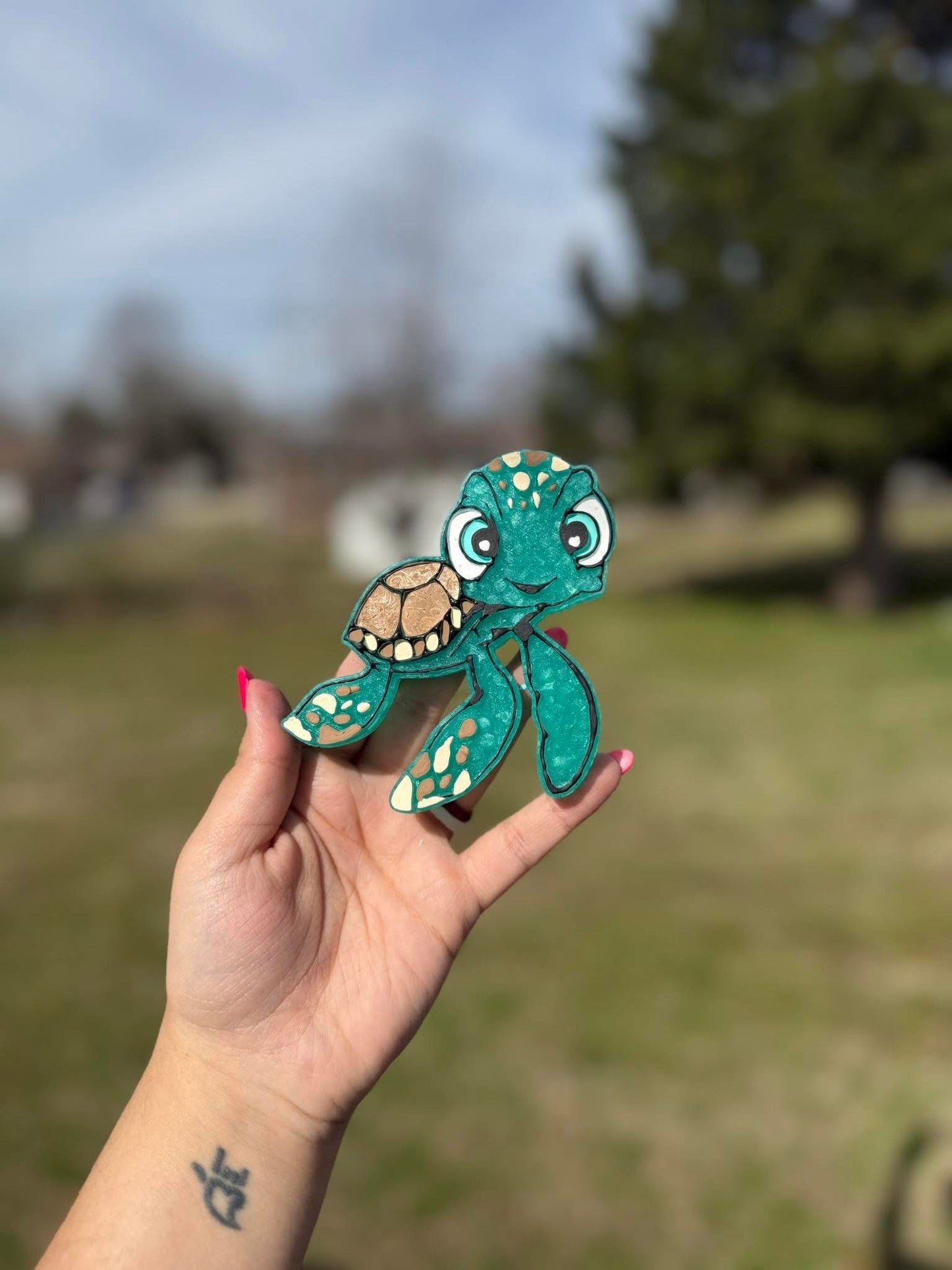 Sea Turtle Car Freshie