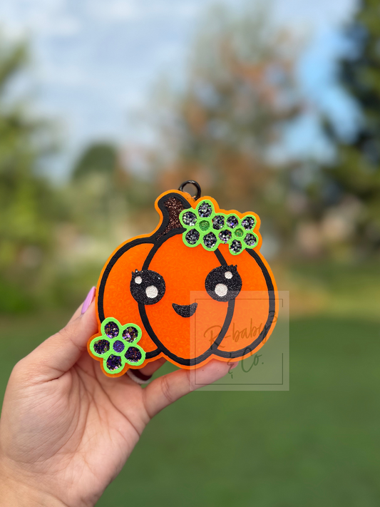 Cutesy Pumpkin Car Freshie