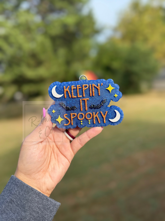 Keepin It Spooky Car Freshie